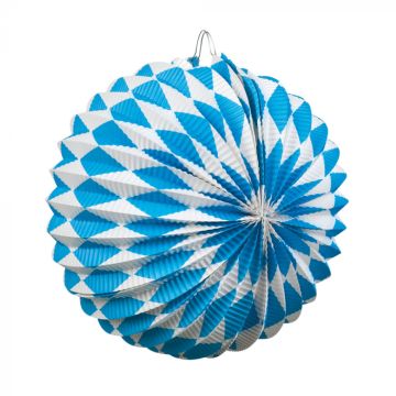 Oktoberfest rund papirlanterne - 25 cm