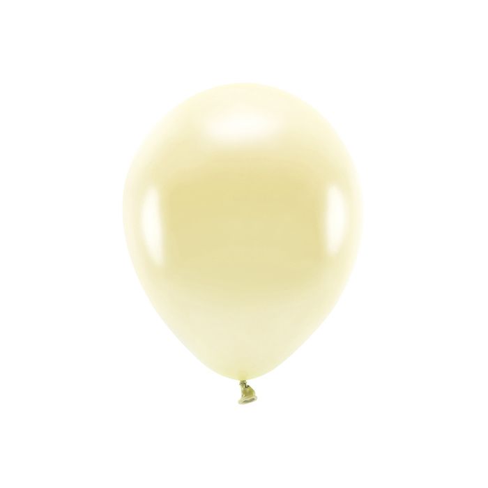 Metallic kremballongar 10x - 30 cm