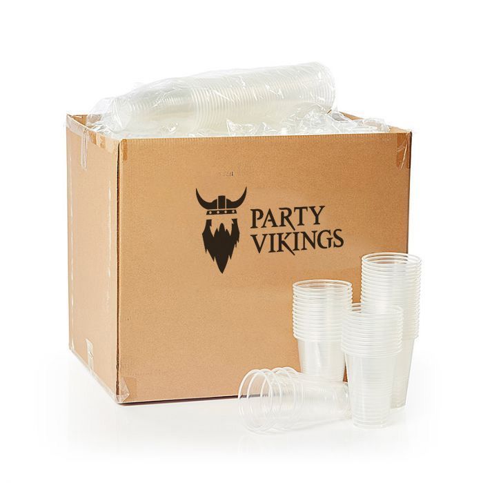 0,3 liter plastikkrus 800x transparent ølkrus