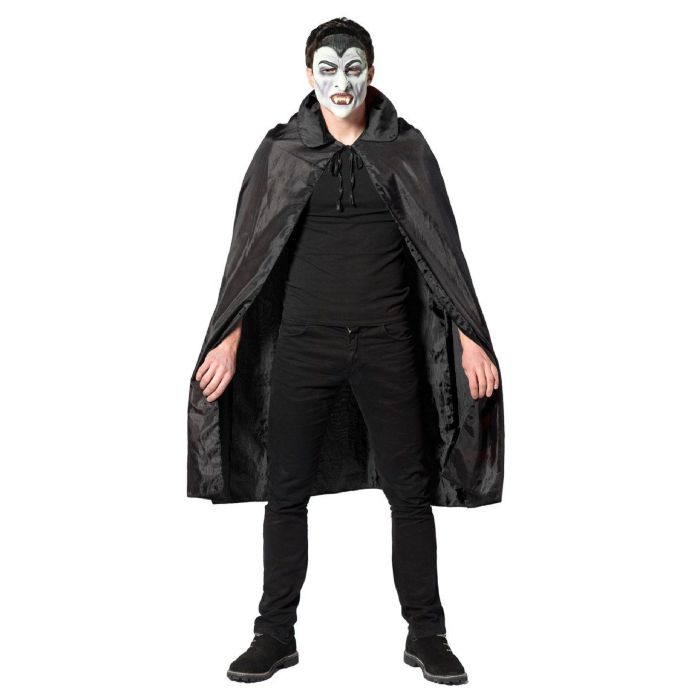 Dracula-kappa one-size unisex svart