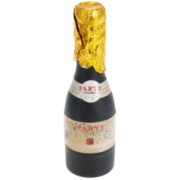 Konfetti-stråle i champagneflaske 20 cm