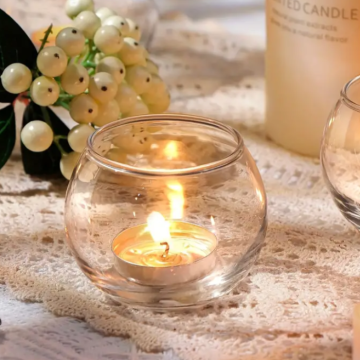 Telysholder klar - 7x6 cm