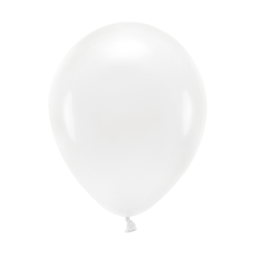 Hvite ballonger 26 cm 100x 