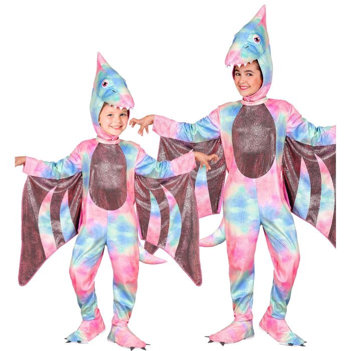 PTERODACTYL (jumpsuit, hette maske) Flerfarget