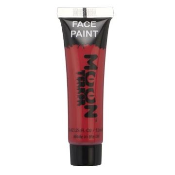 Halloween Ansikts Og Kropsmaling Raud 12 ml Moon Creations