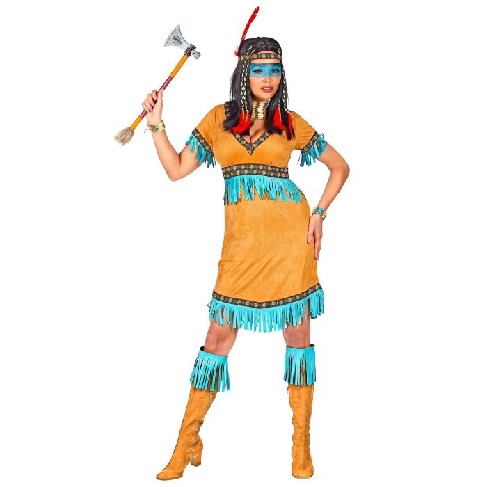 Enkel indianerkjole for damer