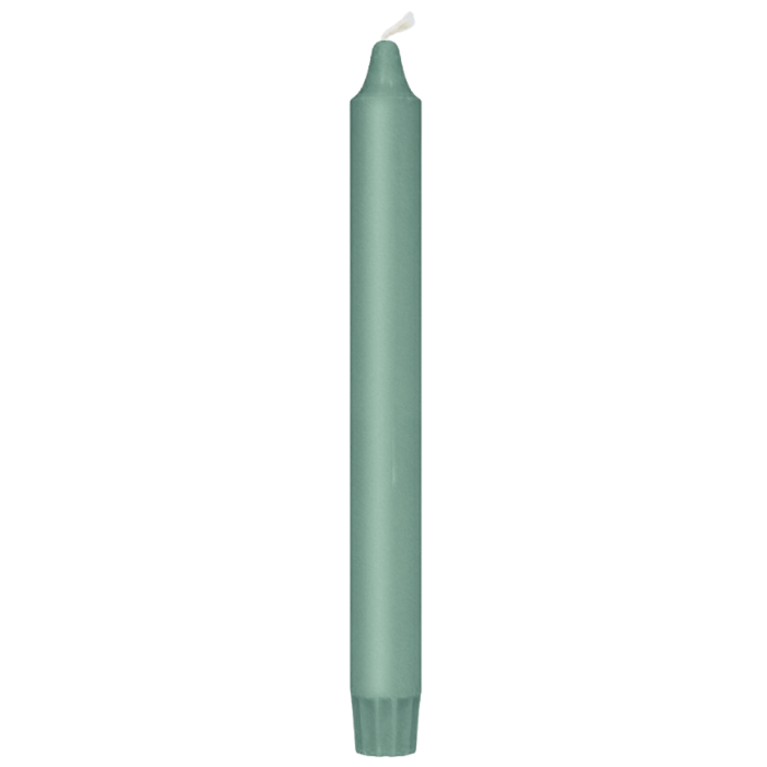 Stagelys antikk grønn 8x - 24 cm