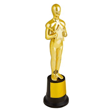 Gull pris statuett - 22 cm