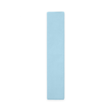 Baby blå crepe streamer papir 50x250 cm