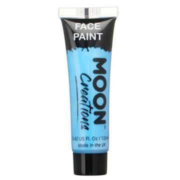 Ansiktsmaling Lyseblå 12 ml Moon Creations