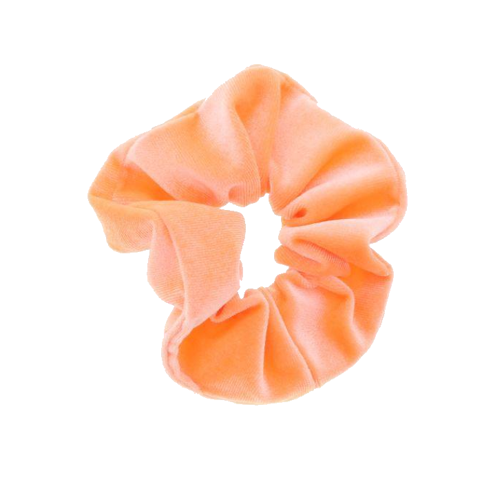 Neon UV scrunchie oransje - onesize