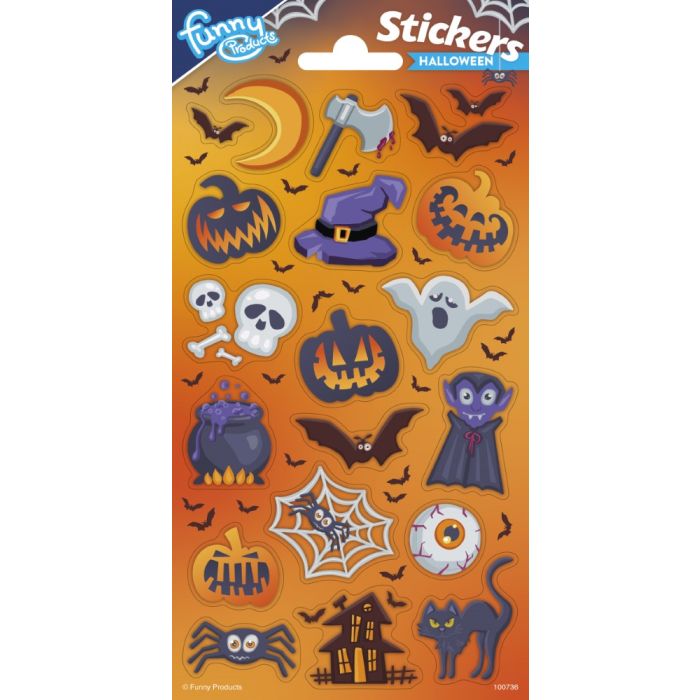 Koselige klistremerker Halloween