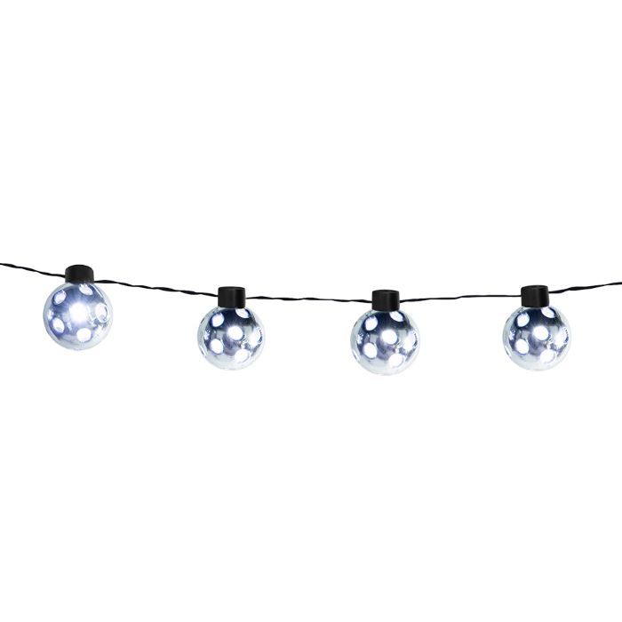 LED diskokule lyslenke 140 cm