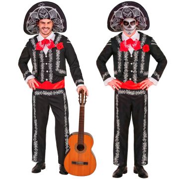 Mariachi kostyme for herrer - 4 deler