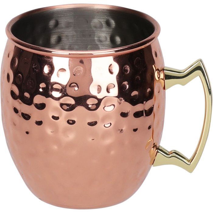 Moscow Mule-krus i kobberfarget stål, 500 ml
