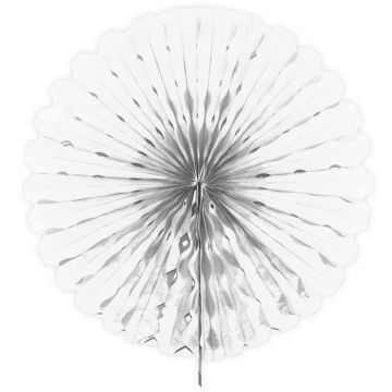 Honeycomb vifte kvit - 45 cm