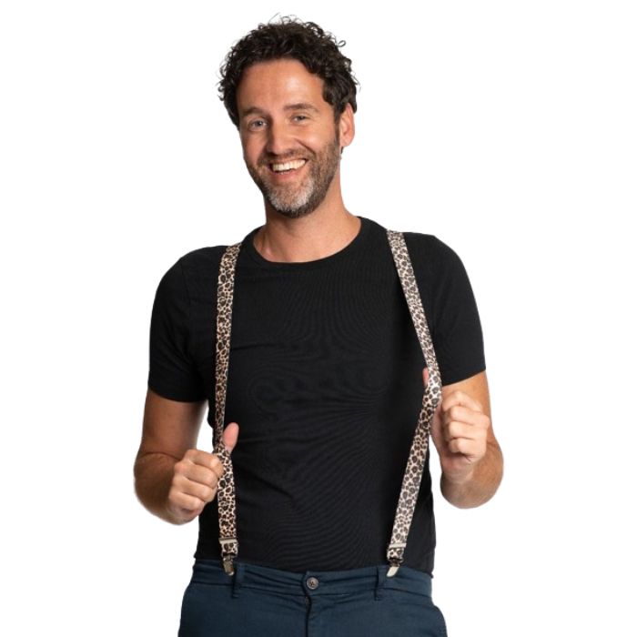 Seler med leopardmotiv one-size unisex