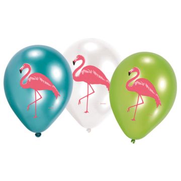 Flamingo Ballongar 6x - 27,5 cm