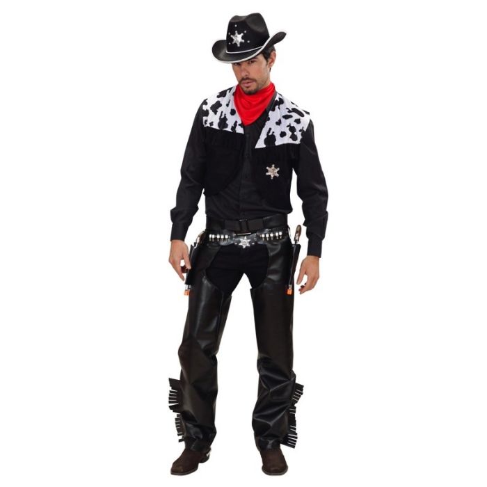 Cowboykostyme i Polyester