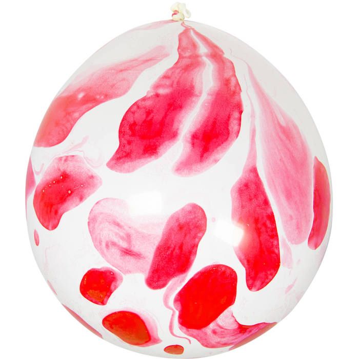 Ballonger Med Blodflekker 6x - 30 cm