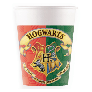 Harry Potter® pappkrus 8x - 200 ml