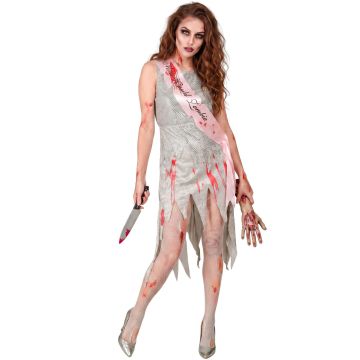 Zombie skjønnhetsdronning kostyme