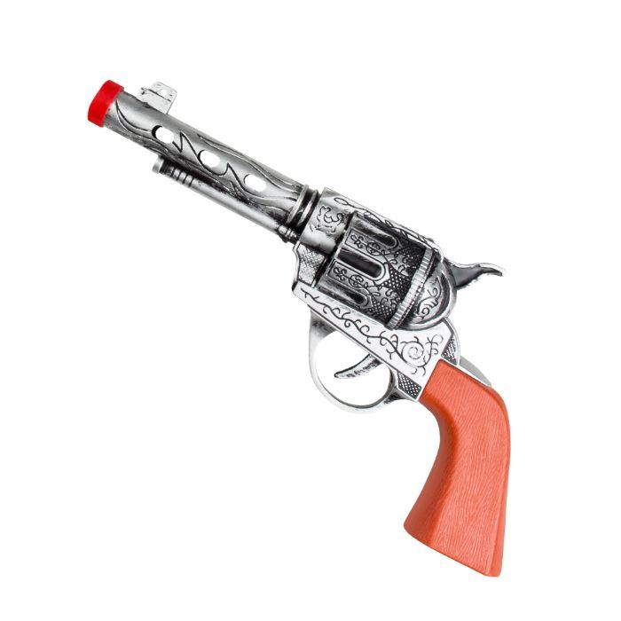 Liten cowboypistol for barn - 20 cm