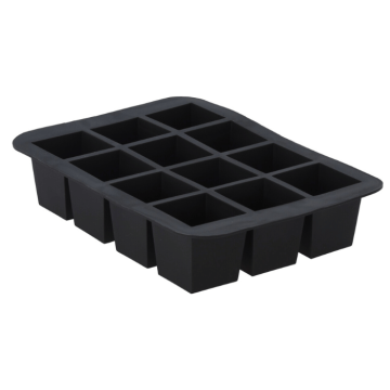 Gummi isterningeform for 12x 4x4x4 cm isterninger