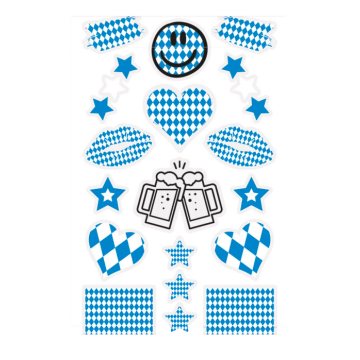 Falske tatoveringar Oktoberfest 12x 