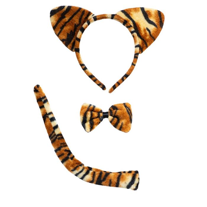 Tiger-sett inkl. 3 deler