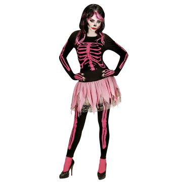 Skeletsett med tutu til damer