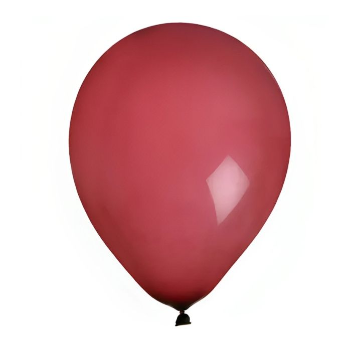 Ballongar bordeaux 22 cm 10x 