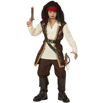 Piratkostyme til gutter i seks deler