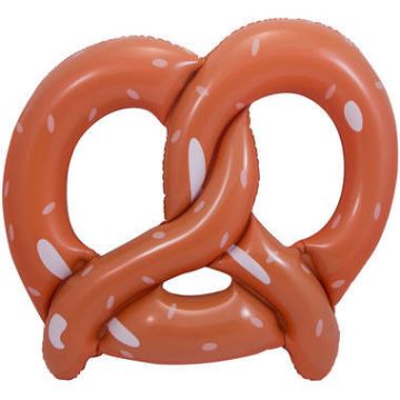 Oppustbar pretzelkringle - 45 cm