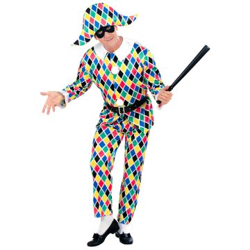 Harlekinkostyme for menn