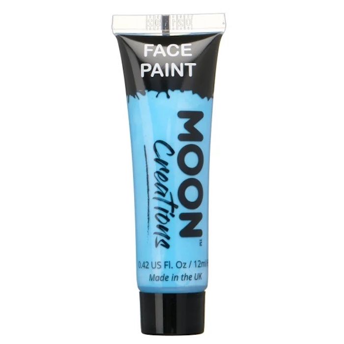 Ansiktsmaling Lyseblå 12 ml Moon Creations