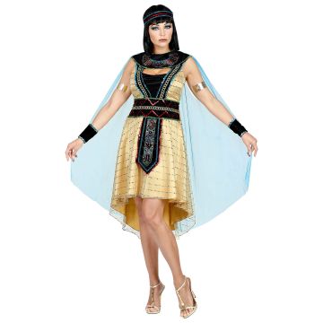 Egyptisk dronning kostyme i flere farger til kvinner