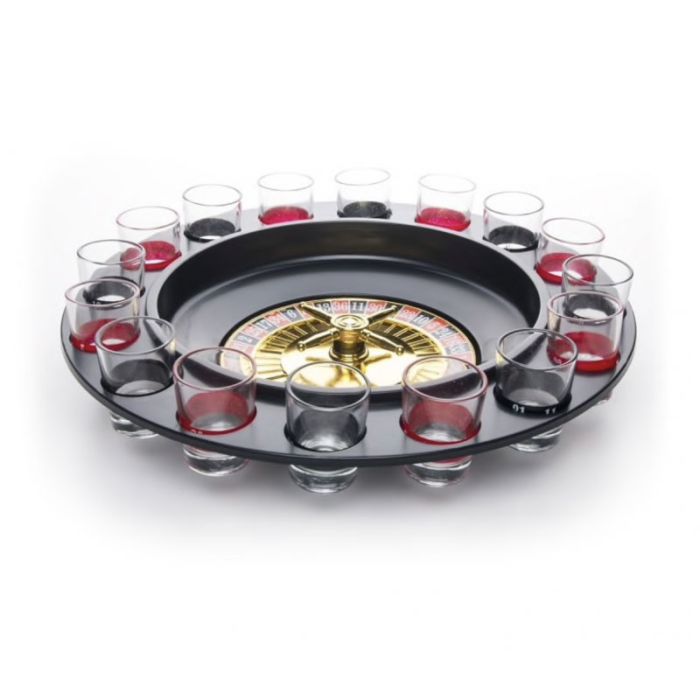 Shots Roulette inkl kula og 16 shots