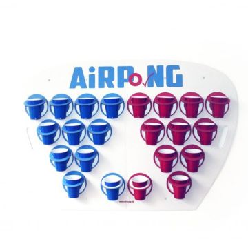 Air Pong sett - 2x baller & 24x koppar