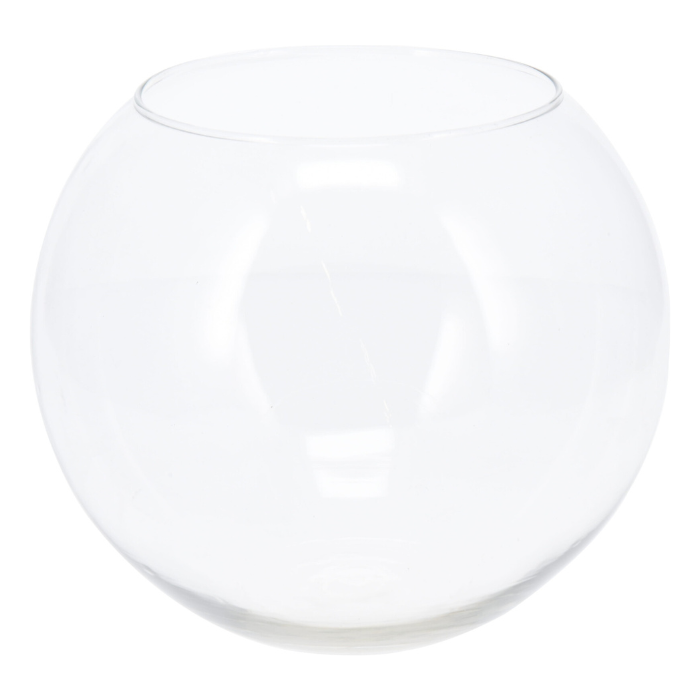 Klar glasbowl vase 200x160 mm
