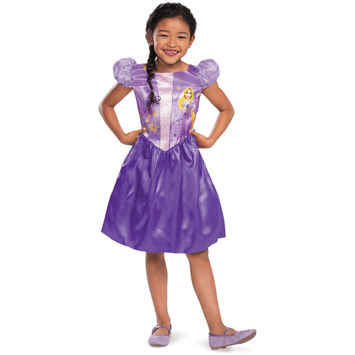 Disney® To på Flugt Rapunzel kostyme til barn