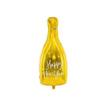 Nyttårs champagne folieballong - 82 cm 