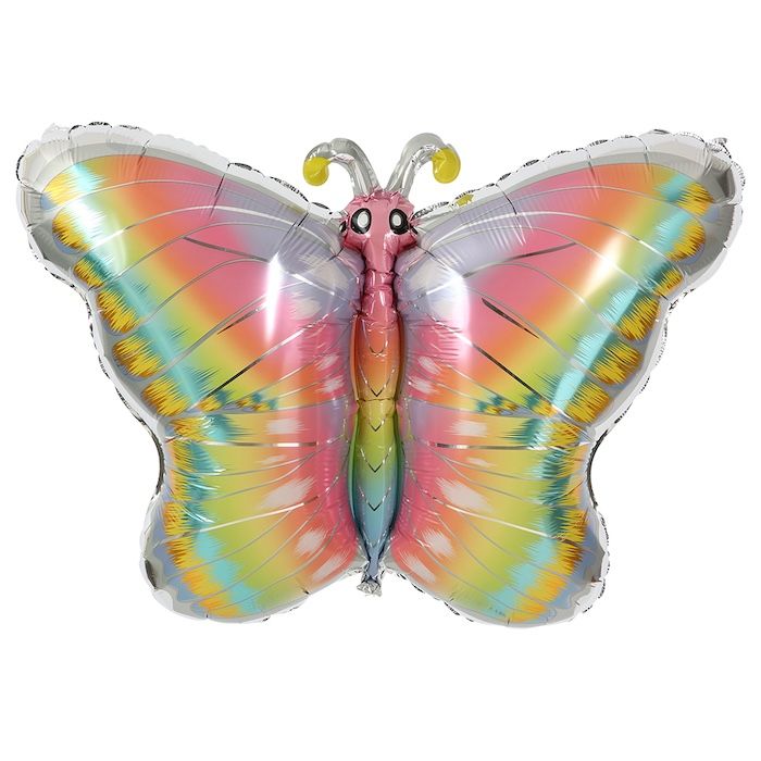 Tropisk sommerfugl folieballong 52 cm