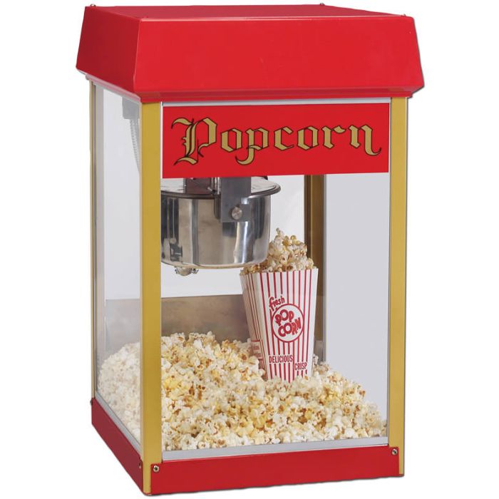 Leie popcornmaskin til 250+ personer 