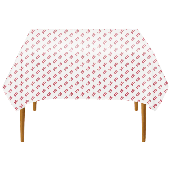 Dannebrog duk polyester - 140x240 cm
