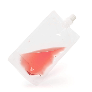 Plastik blodpose inkl. skrulokk 1x - 17,5x10 cm