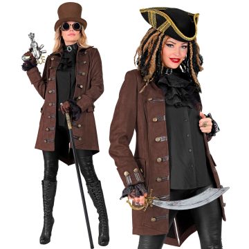 Piraterfrakk for damer i historisk stil