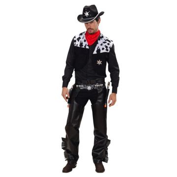 Cowboykostyme i Polyester