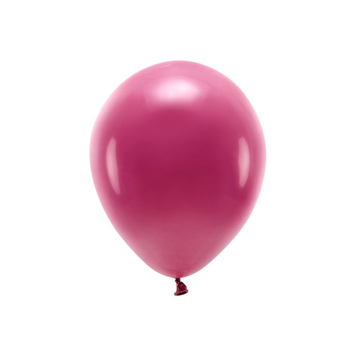 Pastell djuprød ballong 10x - 30 cm