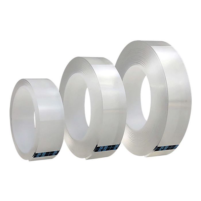Dobbeltklebande Nano Tape Gjennomsiktig - 3 meter